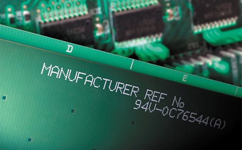 线路板喷码机：PCB板二维码打标解决方案